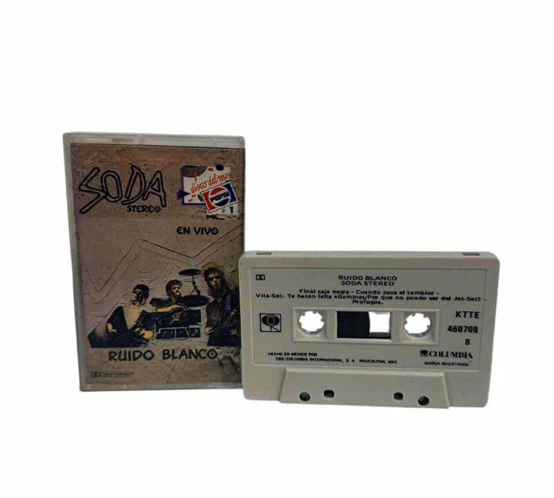 Cassette Soda Stereo - Ruido Blanco