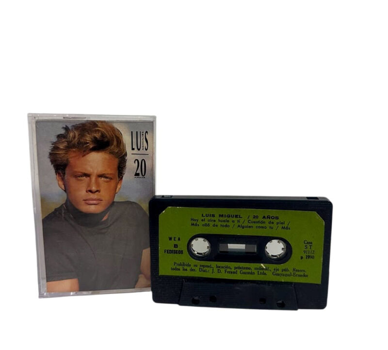 Cassette Luis Miguel - 20 Años