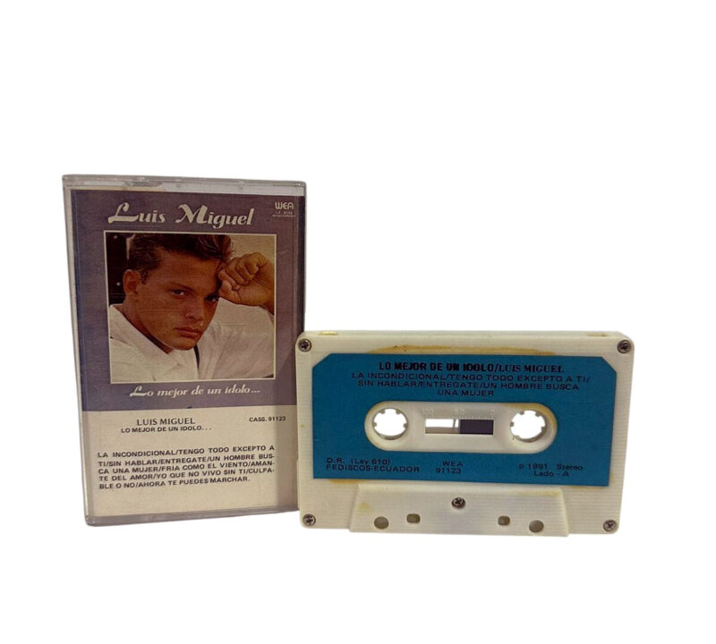 Cassette Luis Miguel - Lo Mejor De Un Ídolo