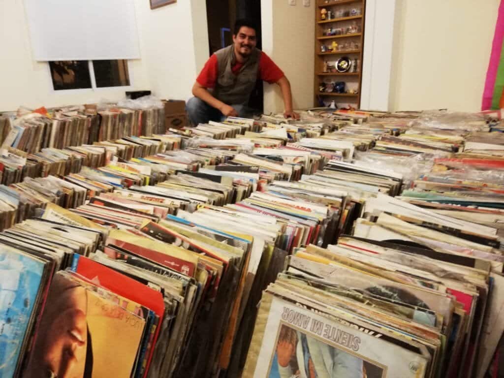 Primer lote de 10.000 discos de vinilo