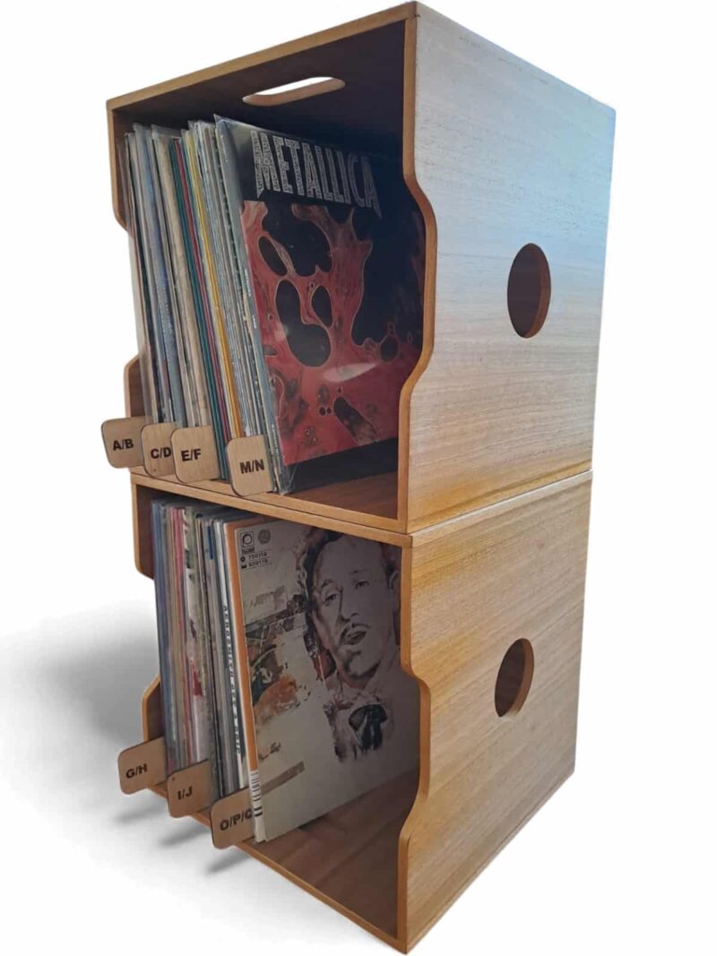 Organizador Alfabético para Vinilos – Separadores A–Z de Madera para Discos de Vinilo Organizador Alfabético para Vinilos – Separadores A–Z de Madera para Discos de Vinilo