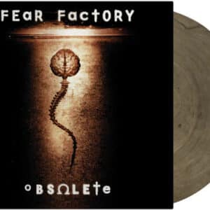 Vinilo Fear Factory - Obsolete (Edición Limitada, Color Clear & Black Marble)