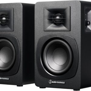 Parlantes Activos Audio Technica AT-SP3X Bluetooth para Tocadiscos y PC