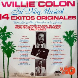 Vinilo Willie Colon - 14 Éxitos Originales
