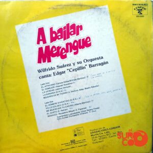 Vinilo Wilfrido Suárez Y Su Orquesta - A Bailar Merengue