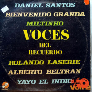 Vinilo Daniel Santos - Voces Del Recuerdo Vol. 2