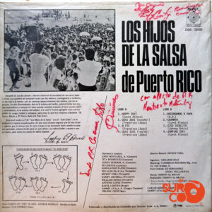 Vinilo Los Hijos De La Salsa De Puerto Rico - Los Hijos De La Salsa