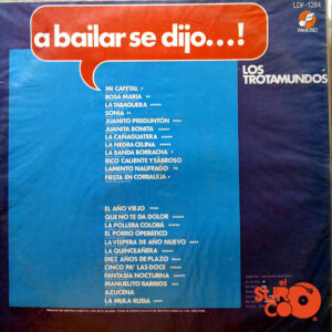 Vinilo Los Trotamundos - A Bailar Se Dijo