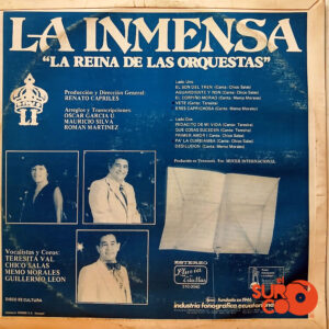 Vinilo La Inmensa - La Reina De Las Orquestas