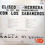 Vinilo Eliseo Herrera - Hasta El Lunes