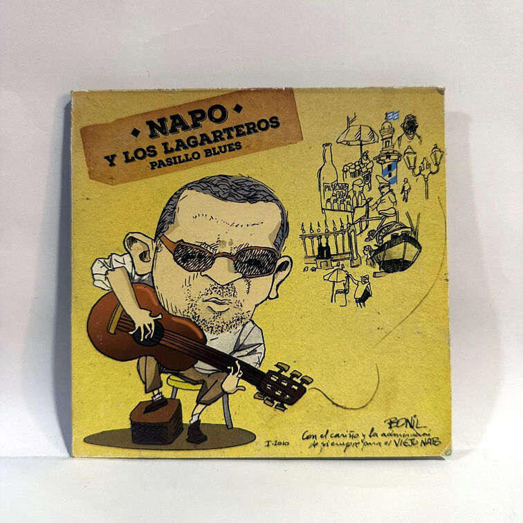 CD Héctor Napolitano – Napo y Los Lagarteros Pasillo Blues
