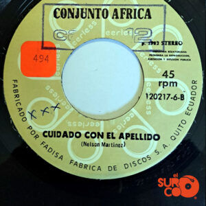 Vinilo Conjunto África - Cuidado con El Apellido