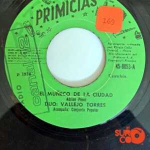 Vinilo Dúo Vallejo Torres - La Paliza / El Muñeco De La Ciudad