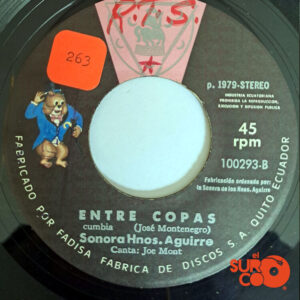 Vinilo Sonora Hermanos Aguirre - Baila Quiteña / Entre Copas
