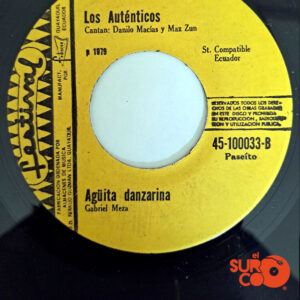 Vinilo Los Auténticos - Cumbia Folklórica / Aguita Danzarina