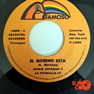 Vinilo Jossie Esteban - El Moreno Está / Corazón Contento