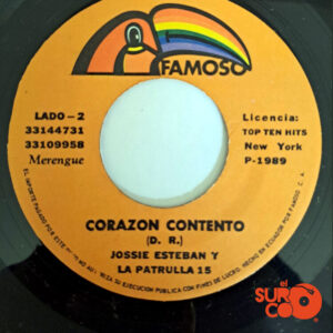Vinilo Jossie Esteban - El Moreno Está / Corazón Contento