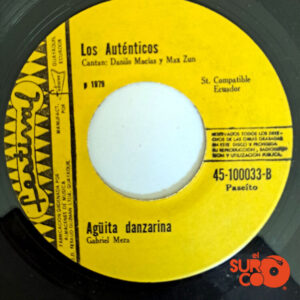 Vinilo Los Auténticos - Cumbia Folklórica / Aguita Danzarina
