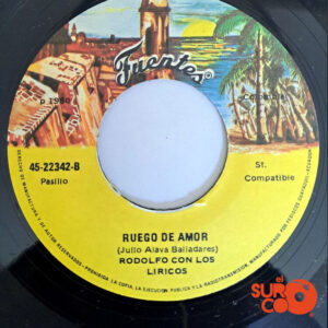Vinilo Rodolfo - Solo Cenizas Quedaron / Ruego De Amor