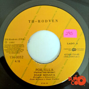 Vinilo Joan Minaya - El Romo / Por Ella