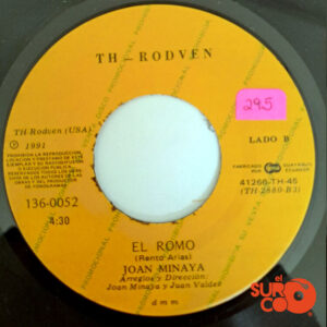 Vinilo Joan Minaya - El Romo / Por Ella