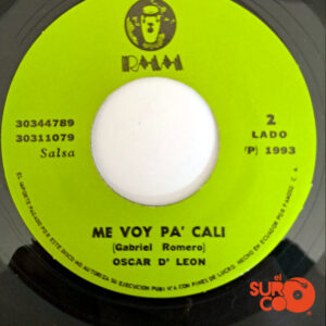 Vinilo Oscar D’ León - Padre E Hijo / Me Voy Pa’ Cali