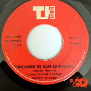 Vinilo Oscar D’ León - Pregones De San Cristóbal / Yo Sin Ti
