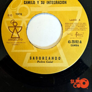 Vinilo Camilo Y Su Integración - Saboreando / Chofercito De Mala Suerte