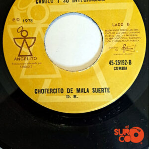 Vinilo Camilo Y Su Integración - Saboreando / Chofercito De Mala Suerte