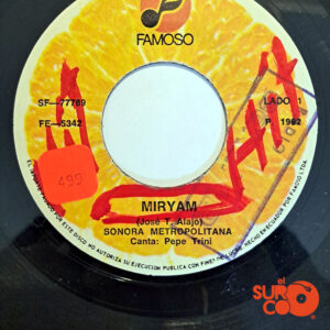 Vinilo Sonora Metropolitana - Miryam / Corazón Parchado
