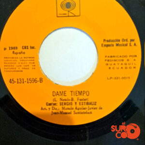 Vinilo Sergio Y Estibaliz - Déjame Vivir Con Alegría / Dame Tiempo