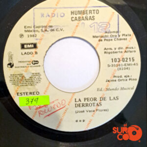 Vinilo Humberto Cabañas - El Encuentro / La Peor De Las Derrotas