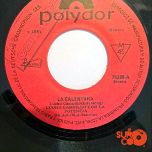 Vinilo Lucho Campillo - La Calentura / Traígame La Botella