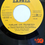 Vinilo Jorge Cristóbal Ballesteros - Háblame Con Franqueza / Horas De Martirio