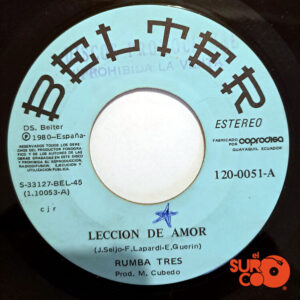 Vinilo Rumba Tres - Lección De Amor / Tu Bailaras