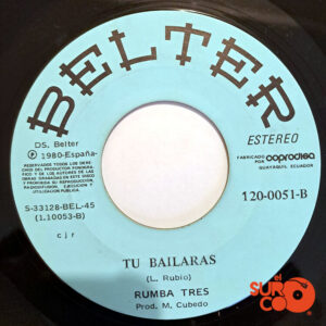 Vinilo Rumba Tres - Lección De Amor / Tu Bailaras