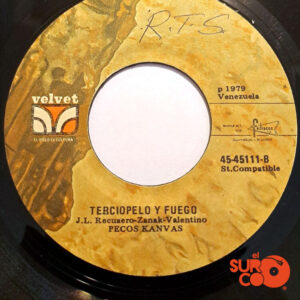 Vinilo Pecos Kanvas - Entrégate / Terciopelo Y Fuego