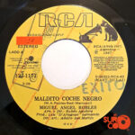 Vinilo Miguel Angel Robles - Maldito Coche Negro / Sin Ti No Valgo Nada
