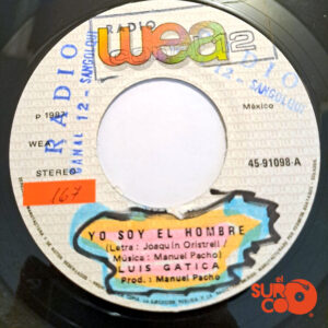 Vinilo Luis Gatica - Yo Soy El Hombre / Por Siempre