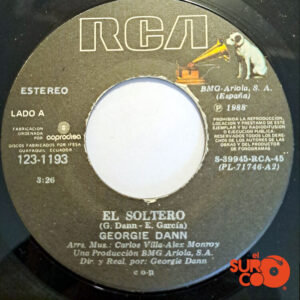 Vinilo Georgie Dann - El Soltero / La Negra Del Palmeral