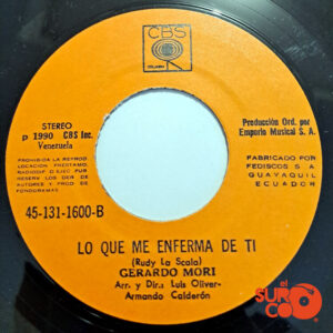 Vinilo Gerardo Mori - Hablame Y Dime La Verdad / Lo Que Me Enferma De Ti
