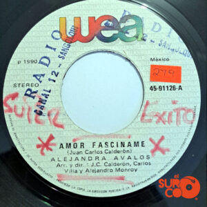 Vinilo Alejandra Avalos - Amor Fasciname / Si Supieras