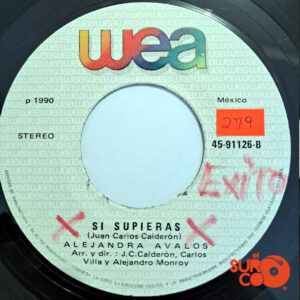 Vinilo Alejandra Avalos - Amor Fasciname / Si Supieras