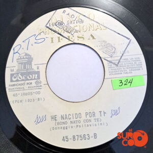 Vinilo Pino Donaggio - Yo Que No Vivo Sin Ti / He Nacido Por Ti