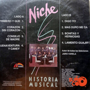 Vinilo Grupo Niche - Historia Musical