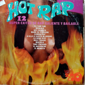 Vinilo Vico C - Hot Rap 12 Súper Exitos De Rap Caliente Y Bailable