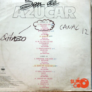Vinilo Son De Azúcar - Son De Azúcar