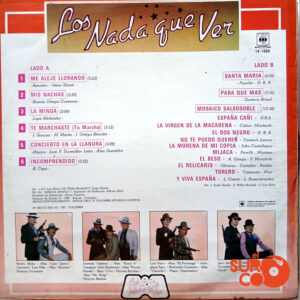 Vinilo Los Nada Que Ver - Intocables