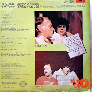 Vinilo Caco Senante - Y Después... Que Le Pongan Salsa
