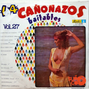 Vinilo Afrosound - 14 Cañonazos Bailables Vol 27